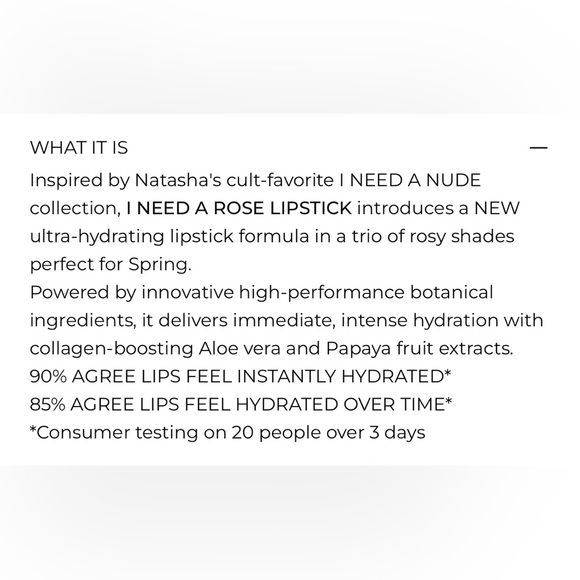 NEW IN BOX - Natasha Denona I Need A Rose Lipstick - Daphne. Never used/swatched - Picture 7 of 9